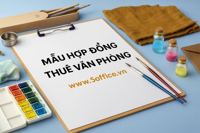 Mẫu hợp đồng thuê văn phòng (tiếng Việt) kèm link download - 5office.vn