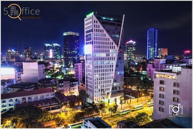 Nhìn toàn cảnh văn phòng cho thuê quận 1 Havana Tower Hàm Nghi