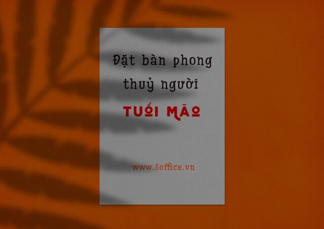 Hướng đặt bàn phong thuỷ cho người tuổi Mão (Mẹo) | 5Office.vn
