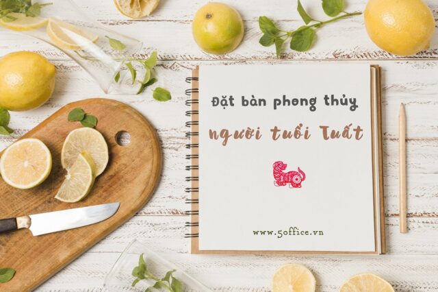 5 cách bố trí hướng bàn làm việc hợp phong thủy người tuổi Tuất | 5Office.vn