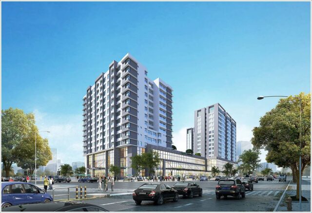 Ảnh phối cảnh tòa cao ốc văn phòng cho thuê Cộng Hòa Garden, Quận Tân Bình, TPHCM - 5office.vn