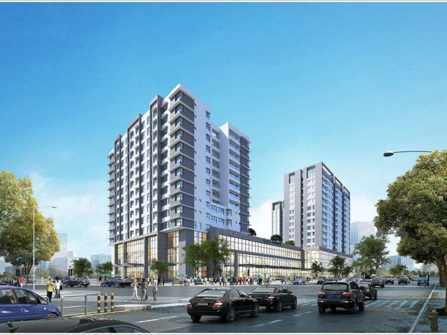 Ảnh phối cảnh tòa cao ốc văn phòng cho thuê Cộng Hòa Garden, Quận Tân Bình, TPHCM - 5office.vn