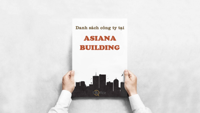 Danh sách công ty đang thuê văn phòng tại toà nhà Asiana Building, Trần Xuân Soạn, Quận 7 - 5Office