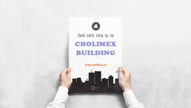 Danh sách công ty đang thuê văn phòng tại toà nhà Cholimex Building, Võ Văn Kiệt, Quận 5