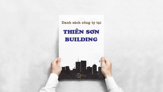 Danh sách công ty đang thuê văn phòng tại toà nhà Thiên Sơn Building, Hồng Lĩnh, Quận 10 - 5Office