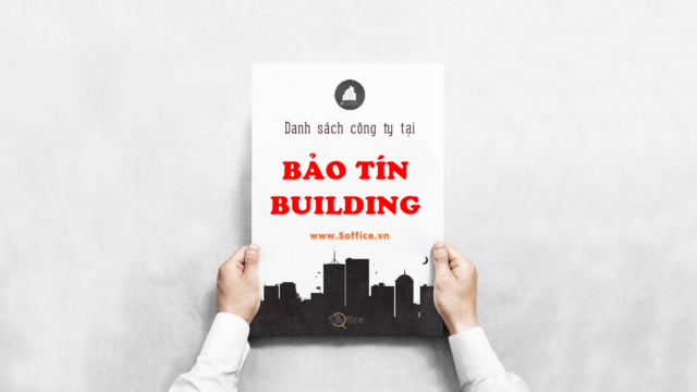 Danh sách công ty thuê văn phòng tại toà nhà Bảo Tín Building, Lý Thường Kiệt, Quận Tân Bình