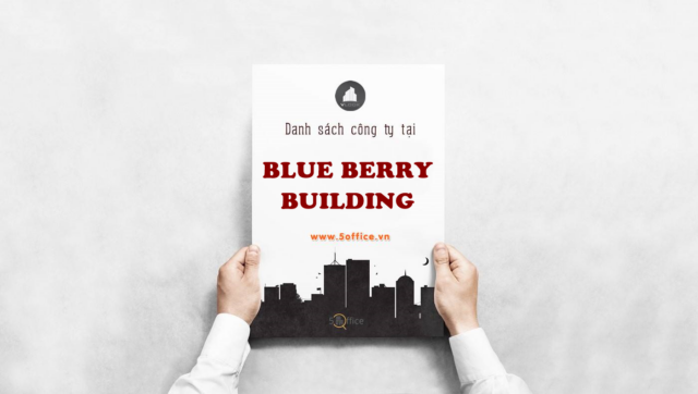 Danh sách công ty thuê văn phòng tại toà nhà Blue Berry Building, Đường D52, Quận Tân Bình