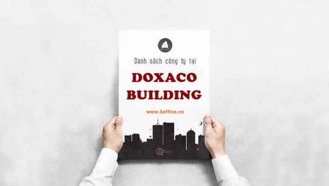 Danh sách công ty thuê văn phòng tại toà nhà Doxaco Building, Nguyễn Văn Trỗi, Quận Tân Bình