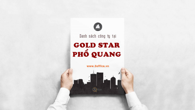 Danh sách công ty thuê văn phòng tại toà nhà Gold Star Phổ Quang, Phổ Quang, Quận Tân Bình