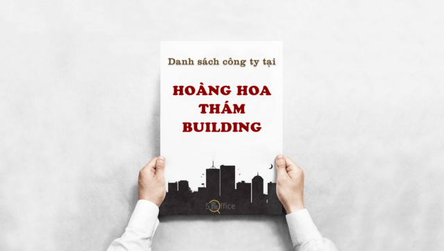 Danh sách công ty thuê văn phòng tại toà nhà Hoàng Hoa Thám Building, Hoàng Hoa Thám, Quận Tân Bình