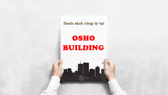 Danh sách công ty thuê văn phòng tại toà nhà Osho Building, Lê Trung Nghĩa, Quận Tân Bình