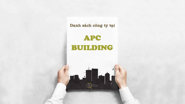 Danh sách công ty thuê văn phòng tại toà nhà APC Building, Đinh Tiên Hoàng, Quận 1