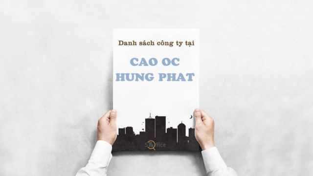 Danh sách công ty thuê văn phòng tại toà nhà Cao ốc Hưng Phát, Lê Văn Lương, Huyện Nhà Bè
