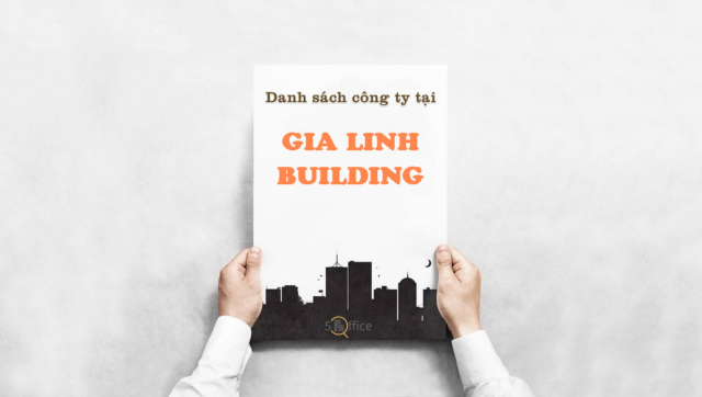 Danh sách công ty thuê văn phòng tại toà nhà Gia Linh Building, Nguyễn Đình Chiểu, Quận 1