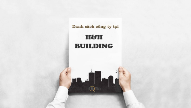 Danh sách công ty thuê văn phòng tại toà nhà H&H Building, Hoàng Văn Thụ, Quận Phú Nhuận