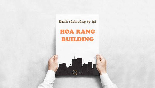 Danh sách công ty thuê văn phòng tại toà nhà Hoa Rang Building, Ngô Đức Kế, Quận 1