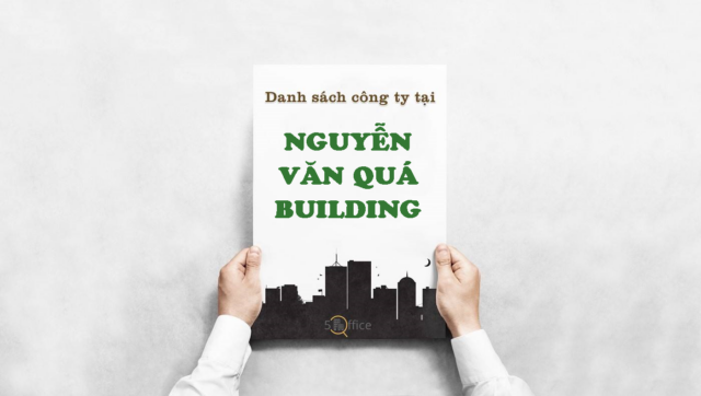 Danh sách công ty thuê văn phòng tại toà nhà Nguyễn Văn Quá Building, Quận 12