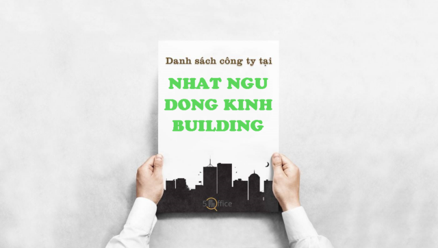 Danh sách công ty thuê văn phòng tại toà nhà Nhật Ngữ Đông Kinh Building, Phan Xích Long, Quận Phú Nhuận