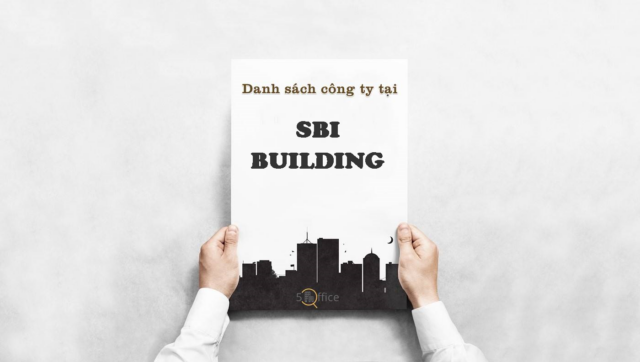 Danh sách công ty thuê văn phòng tại toà nhà SBI Building, Đường số 3, Quận 12