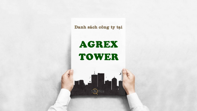 Danh sách công ty thuê văn phòng tại toà nhà Agrex Tower, Võ Văn Tần, Quận 3