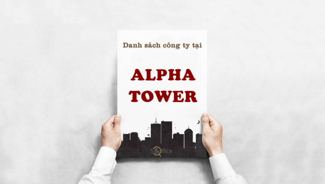 Danh sách công ty thuê văn phòng tại toà nhà Alpha Tower, Nguyễn Đình Chiểu, Quận 3