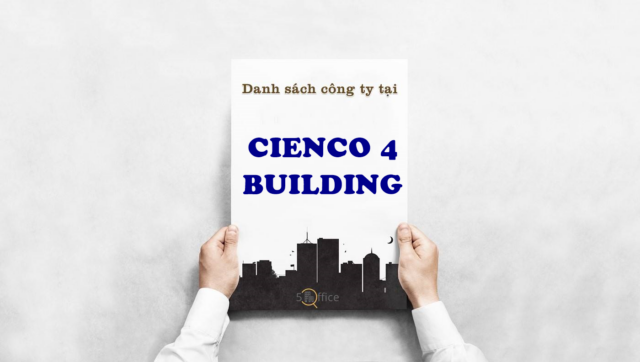 Danh sách công ty thuê văn phòng tại toà nhà Cienco 4 Building, Nguyễn Thị Minh Khai, Quận 3
