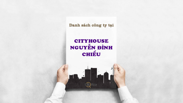 Danh sách công ty thuê văn phòng tại toà nhà CityHouse Nguyễn Đình Chiểu, Nguyễn Đình Chiểu, Quận 3