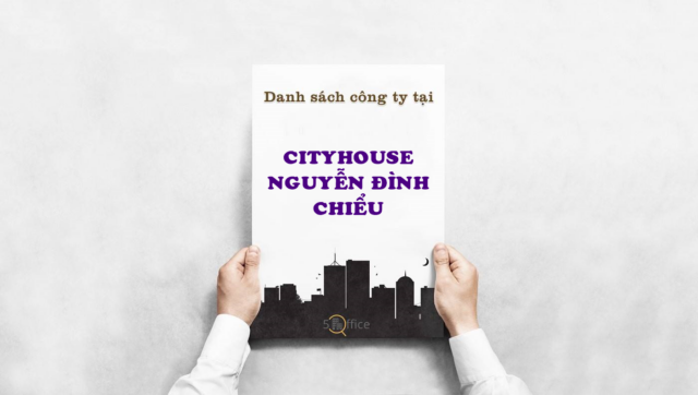 Danh sách công ty thuê văn phòng tại toà nhà CityHouse Nguyễn Đình Chiểu, Nguyễn Đình Chiểu, Quận 3