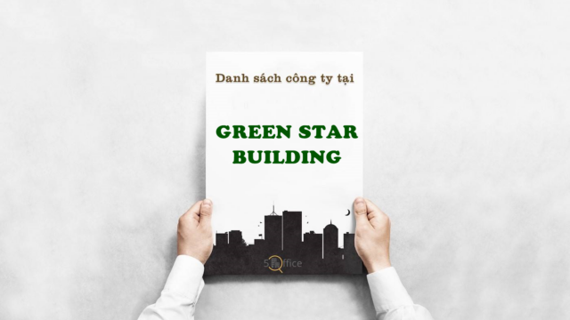 Danh sách công ty thuê văn phòng tại toà nhà Green Star Building, Phạm Ngọc Thạch, Quận 3