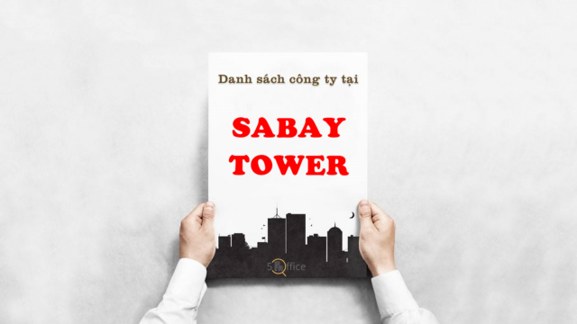 Danh sách công ty thuê văn phòng tại toà nhà Sabay Tower, Đồng Nai, Quận Tân Bình