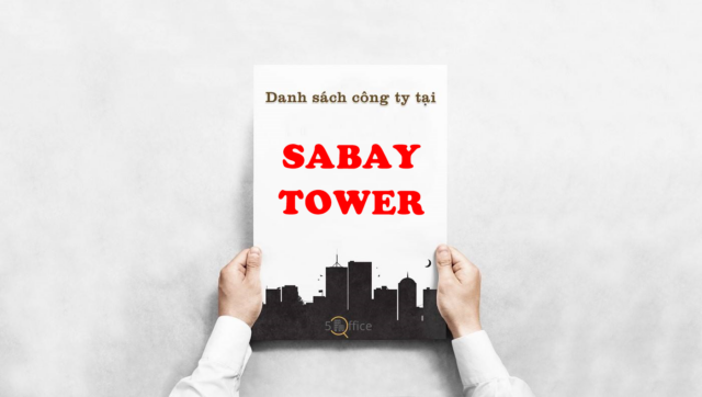 Danh sách công ty thuê văn phòng tại toà nhà Sabay Tower, Đồng Nai, Quận Tân Bình