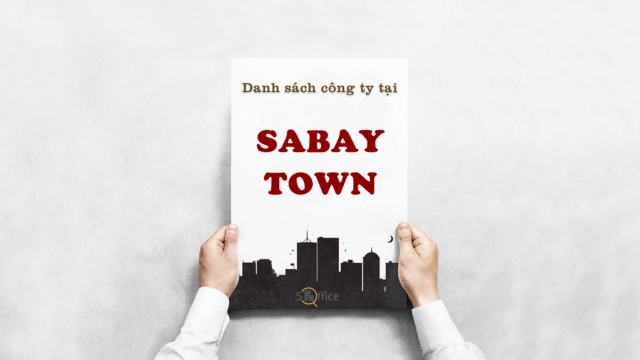 Danh sách công ty thuê văn phòng tại toà nhà Sabay Town, Trường Chinh, Quận Tân Bình