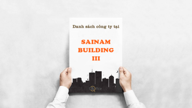 Danh sách công ty thuê văn phòng tại toà nhà Sainam Building III, Lam Sơn, Quận Tân Bình