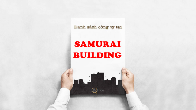Danh sách công ty thuê văn phòng tại toà nhà Samurai Building, Âu Cơ, Quận Tân Bình