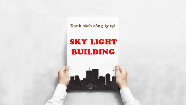 Danh sách công ty thuê văn phòng tại toà nhà Sky Light Building, Lê Trung Nghĩa, Quận Tân Bình