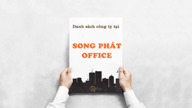 Danh sách công ty thuê văn phòng tại toà nhà Song Phát Office, Bình Giã, Quận Tân Bình