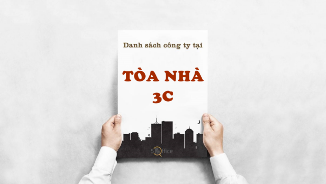 Danh sách công ty thuê văn phòng tại toà nhà Tòa Nhà 3C, Phổ Quang, Quận Tân Bình