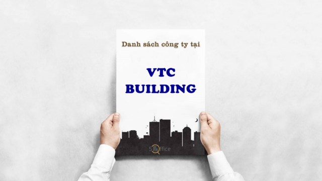 Danh sách công ty thuê văn phòng tại toà nhà VTC Building, Cộng Hòa, Quận Tân Bình