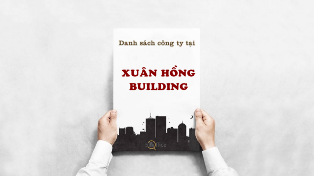Danh sách công ty thuê văn phòng tại toà nhà Xuân Hồng Building, Xuân Hồng, Quận Tân Bình