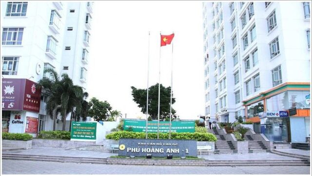 Tổng quan cao ốc văn phòng cho thuê Phú Hoàng Anh Building, Nguyễn Hữu Thọ, Xã Phước Kiển, Huyện Nhà Bè, TPHCM - 5office.vn