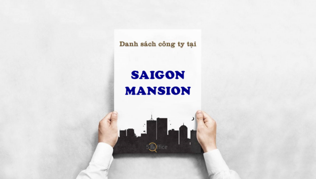 Danh sách công ty thuê văn phòng tại toà nhà Saigon Mansion, Võ Văn Tần, Quận 3