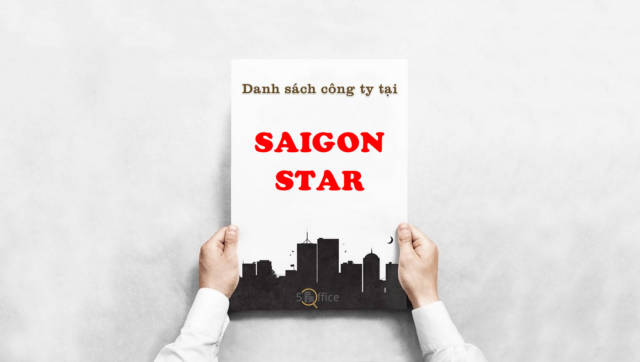 Danh sách công ty thuê văn phòng tại toà nhà Saigon Star, Nguyễn Thị Minh Khai, Quận 3