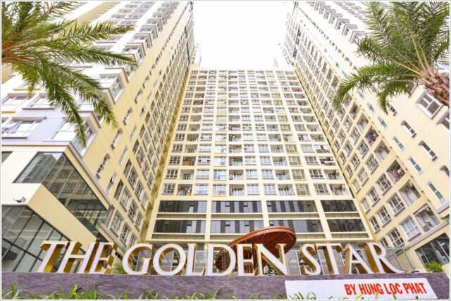 Tổng quan cao ốc văn phòng cho thuê tòa nhà The Golden Star, Nguyễn Thị Thập, Quận 7, TPHCM - 5office.vn