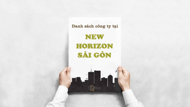 Danh sách công ty thuê văn phòng tại toà nhà New Horizon Sài Gòn, Nguyễn Trãi, Quận 1