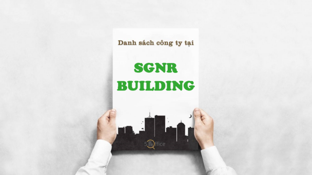 Danh sách công ty thuê văn phòng tại tòa nhà SGNR Building, Ký Con, Quận 1