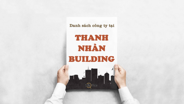 Danh sách công ty thuê văn phòng tại tòa nhà Thanh Nhàn Building, Bùi Thị Xuân, Quận 1