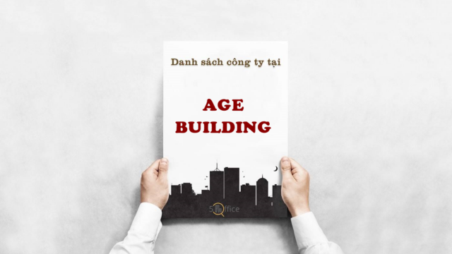 Danh sách công ty thuê văn phòng tại toà nhà Age Building, Xô Viết Nghệ Tĩnh, Quận Bình Thạnh
