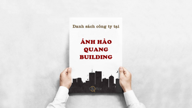Danh sách công ty thuê văn phòng tại toà nhà Ánh Hào Quang Building, Đường D5, Quận Bình Thạnh