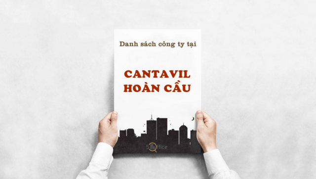 Danh sách công ty thuê văn phòng tại toà nhà Cantavil Hoàn Cầu, Điện Biên Phủ, Quận Bình Thạnh