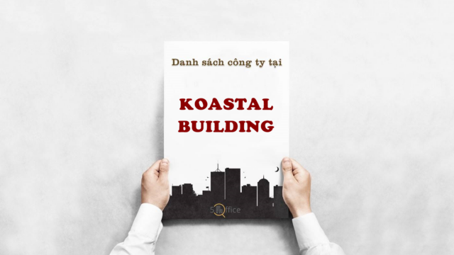 Danh sách công ty thuê văn phòng tại toà nhà Koastal Building, Nguyễn Hữu Cảnh, Quận Bình Thạnh